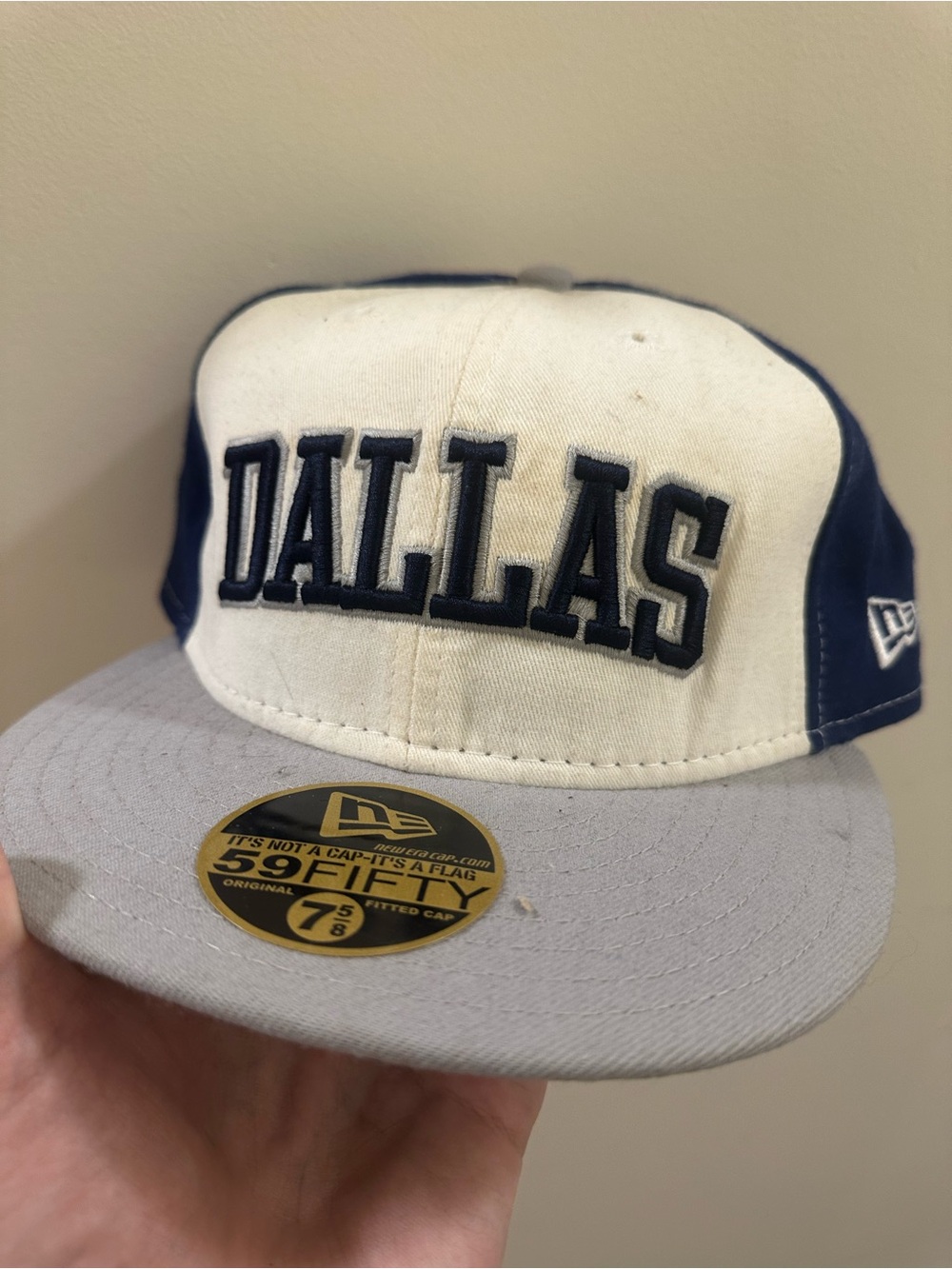 Hat Dallas size 7 5/8 Cowboys hat y2k era